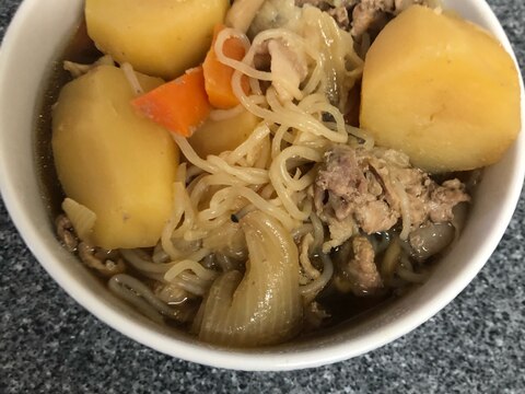 tacook炊飯器で肉じゃが